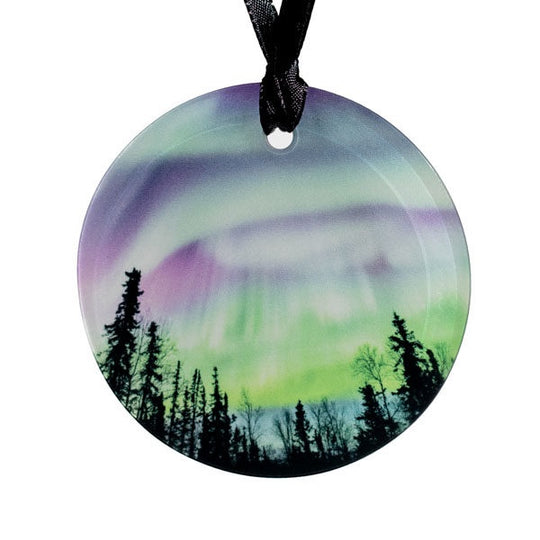 Aurora Glass Ornament