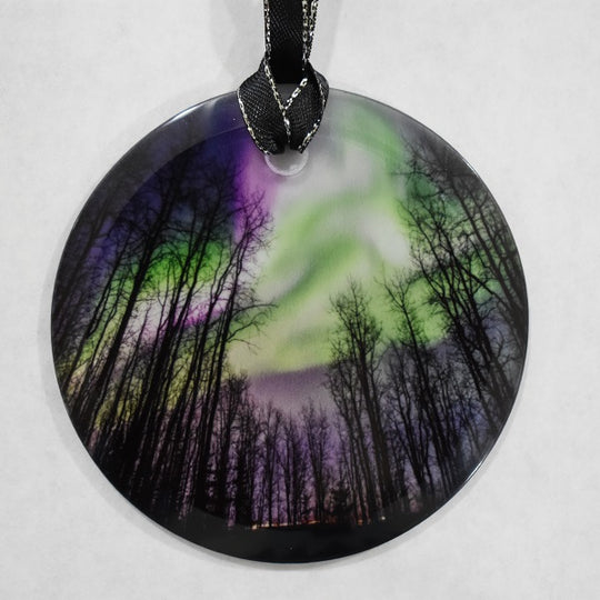 Aurora Glass Ornament