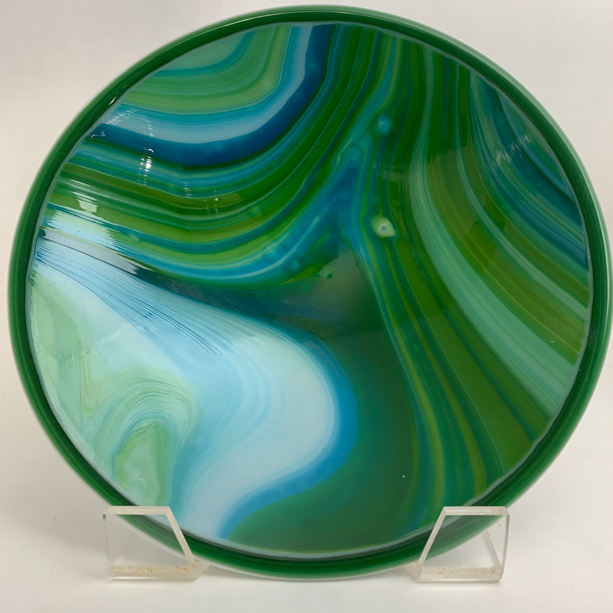 Glass fused bowls Expressions in Glass