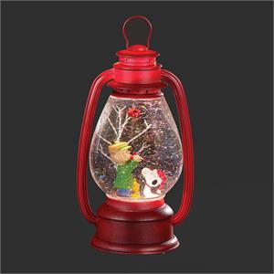 Fancy Globes, lights, figurine