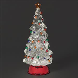 Fancy Globes, lights, figurine