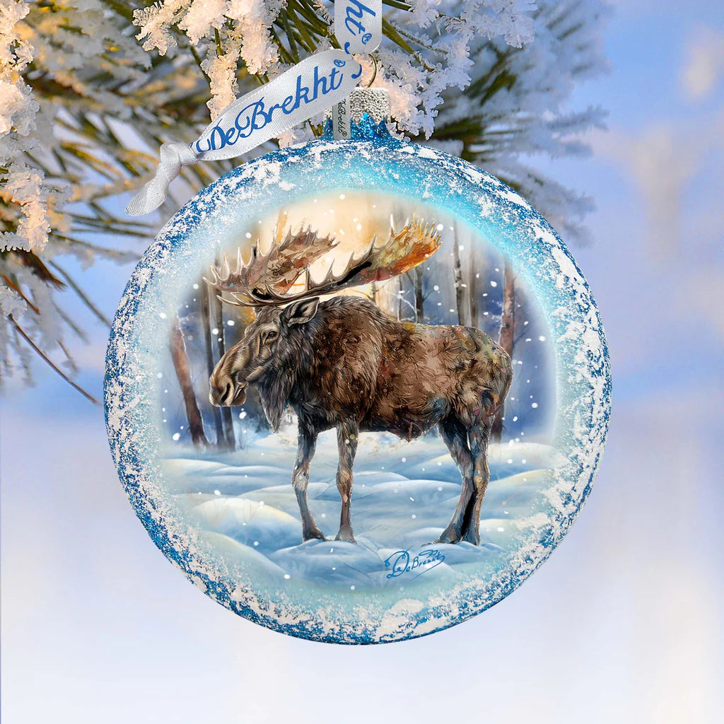 Mercury Glass Alaskan ornament