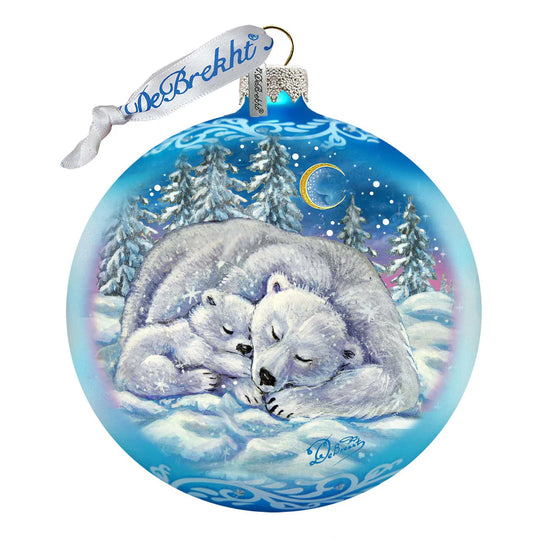 Mercury Glass Alaskan ornament