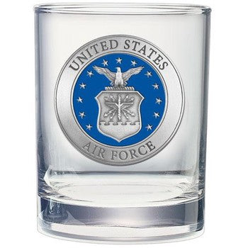 Pewter emblem on Glasses