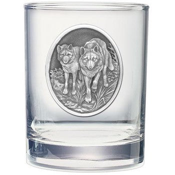 Pewter emblem on Glasses