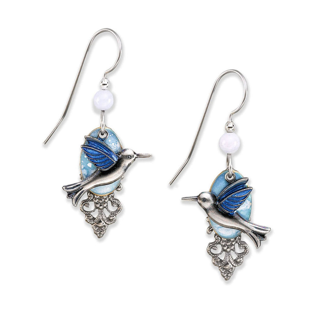 Silver Forest Earrings: Shiny Gold Collection