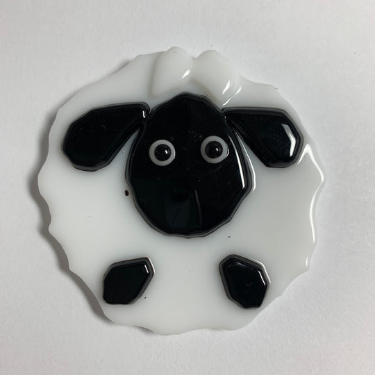 Fun Fused Glass Animal Magnet