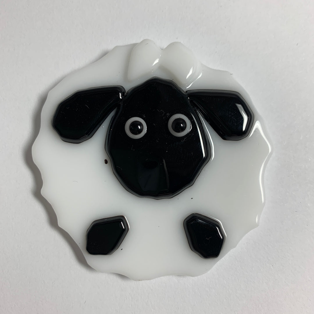 Fun Fused Glass Animal Magnet