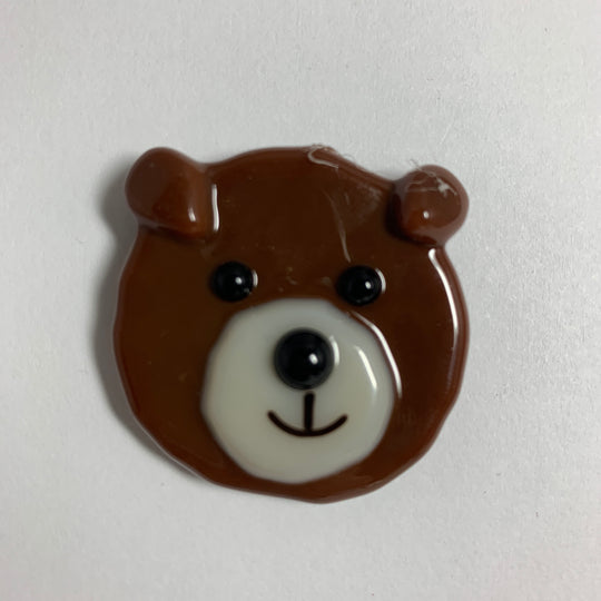 Fun Fused Glass Animal Magnet
