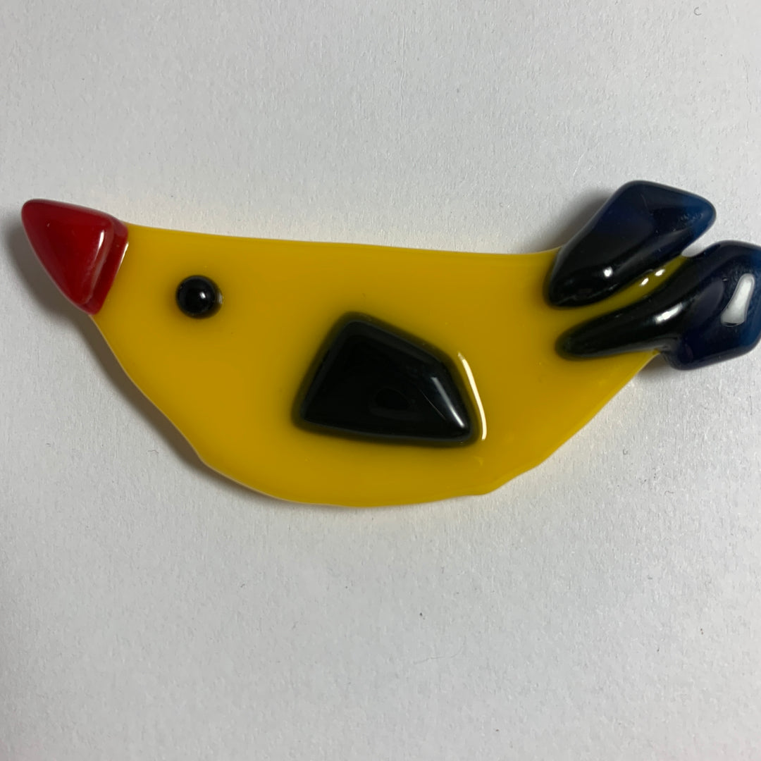 Fun Fused Glass Animal Magnet