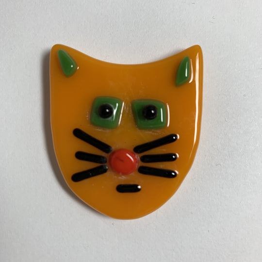 Fun Fused Glass Animal Magnet