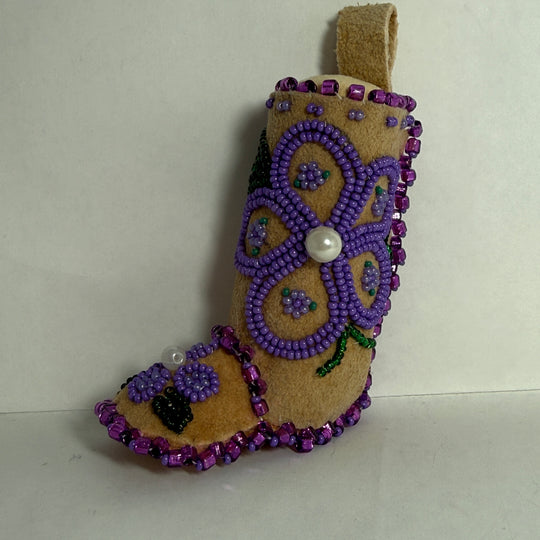 Native beaded earrings & ornaments