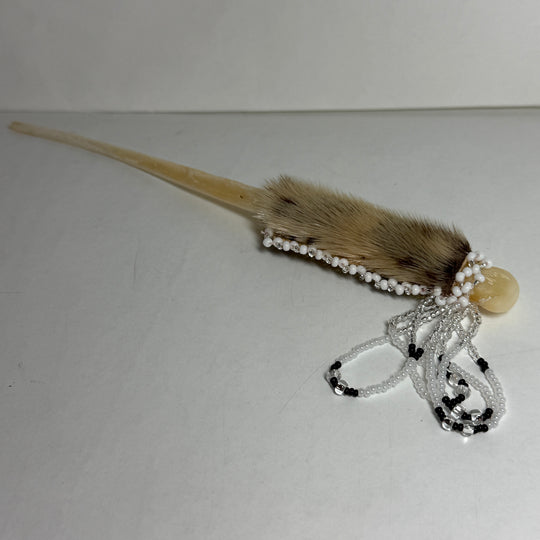 Native beaded earrings & ornaments