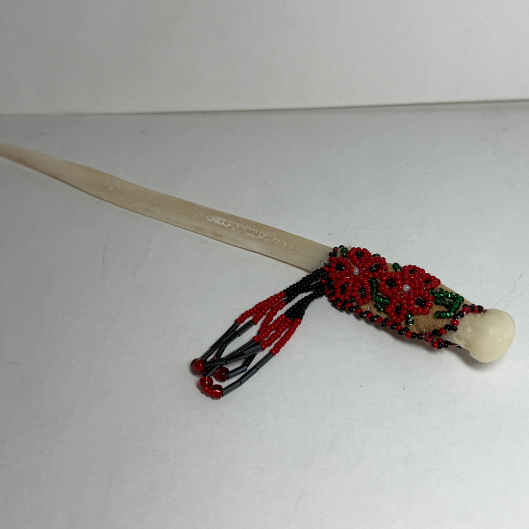 Native beaded earrings & ornaments