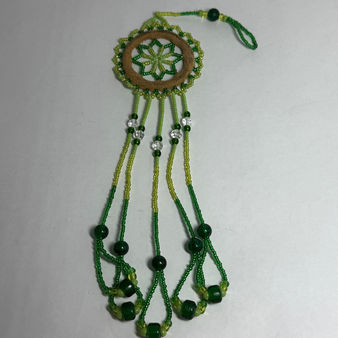 Native beaded earrings & ornaments