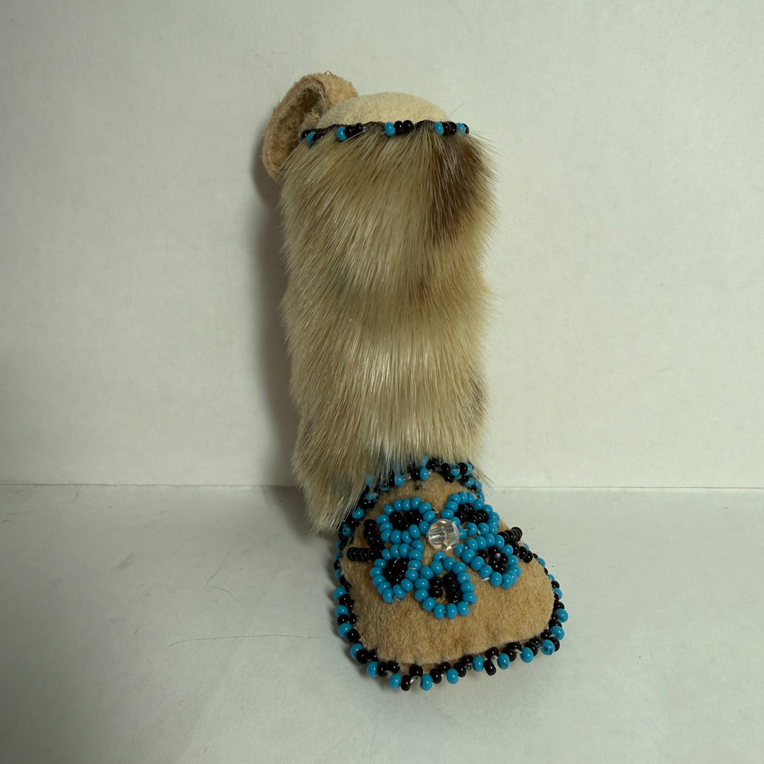 Native beaded earrings & ornaments