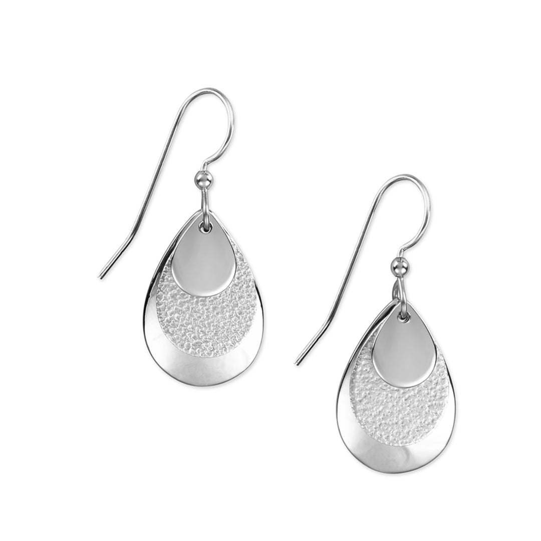 Silver Forest Earrings: Shiny Gold Collection