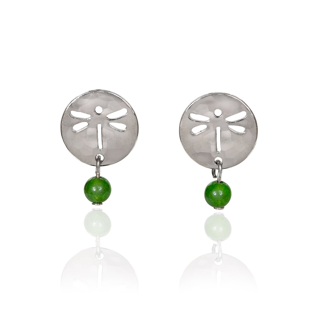 Silver Forest Earrings: Mixed Metal