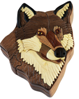 Wooden Puzzle Boxes