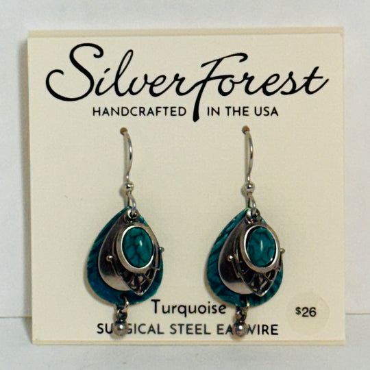 Silver Forest Earrings array