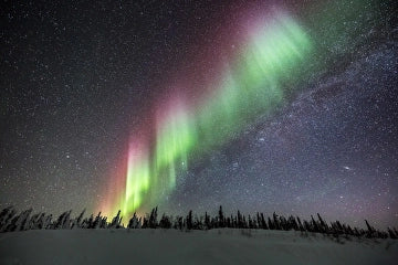 Alaskan Aurora Prints on metal