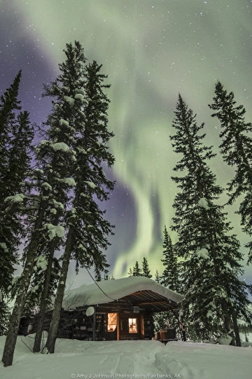 Alaskan Aurora Prints on metal