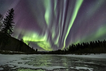 Alaskan Aurora Prints on metal