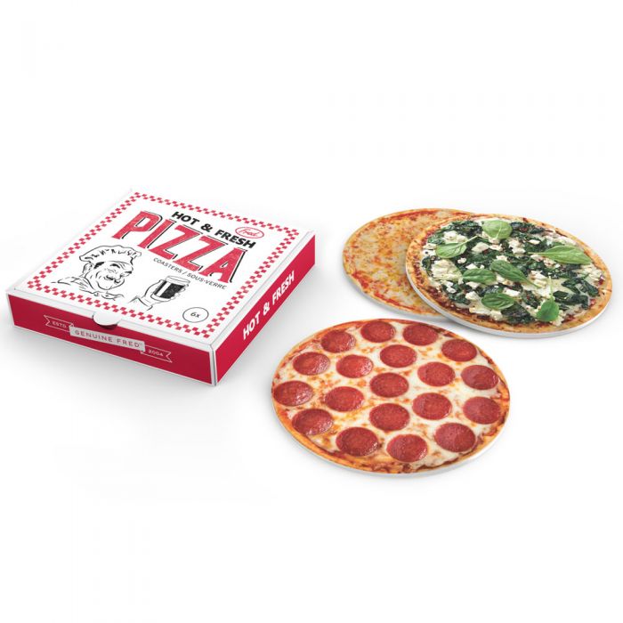 HOT& FRESH PIZZA COASTER