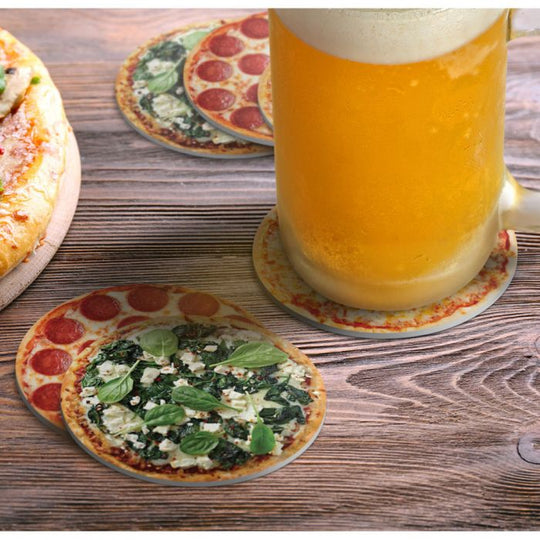 HOT& FRESH PIZZA COASTER