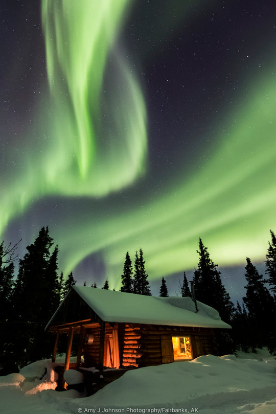 Alaskan Aurora Prints on metal