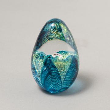 Glass Eye 2.5" Egg Paperweights