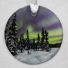 Load image into Gallery viewer, Aurora Glass Ornament
