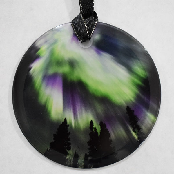 Aurora Glass Ornament