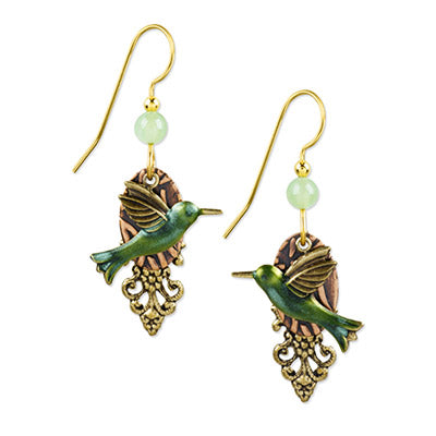 Silver Forest Earrings: Nature & Animals Collection