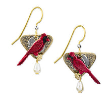 Load image into Gallery viewer, Silver Forest Earrings: Nature &amp; Animals Collection