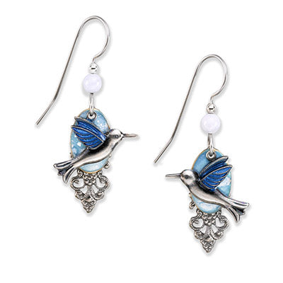 Silver Forest Earrings: Nature & Animals Collection