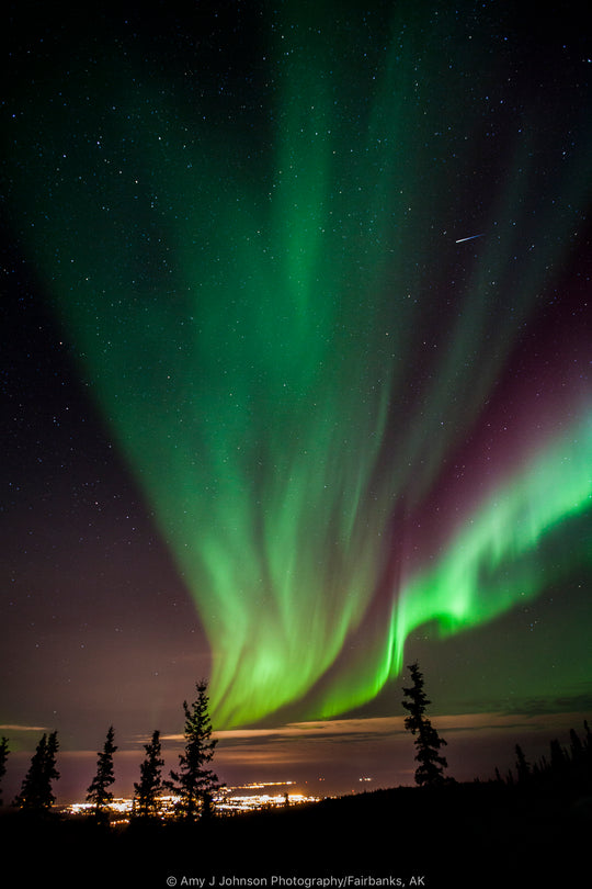 Alaskan Aurora Prints on metal