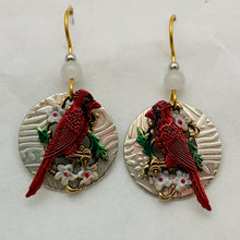 Load image into Gallery viewer, Silver Forest Earrings: Nature &amp; Animals Collection