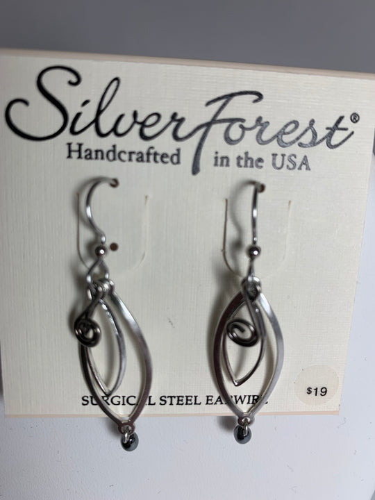 Silver Forest Earrings: Earring Collection