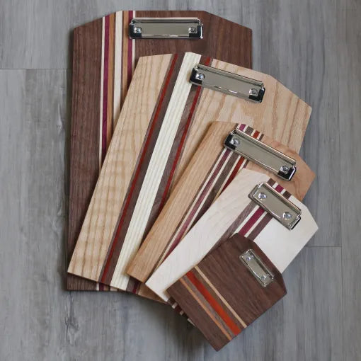 Wood patterned clipboard