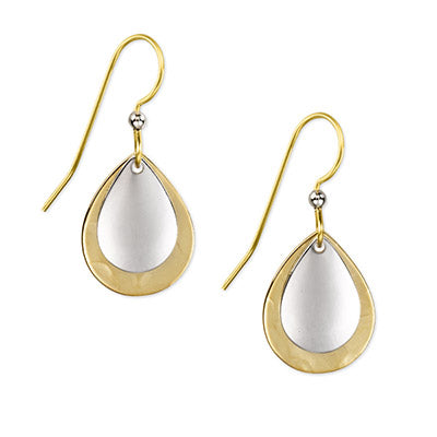 Silver Forest Earrings: Shiny Gold Collection