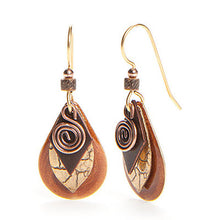 Load image into Gallery viewer, Silver Forest Earrings: Black /Silver &amp; color collection                     Collection