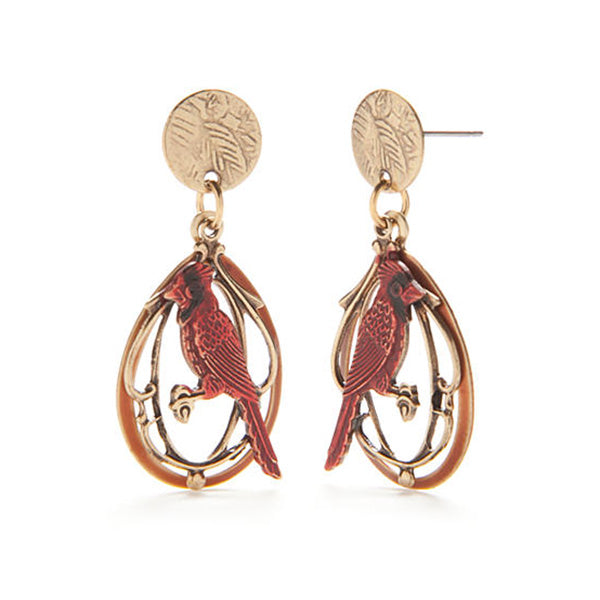 Silver Forest Earrings: Nature & Animals Collection