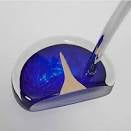 GLASS GOLF CLUB MALLET