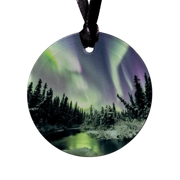 Aurora Glass Ornament