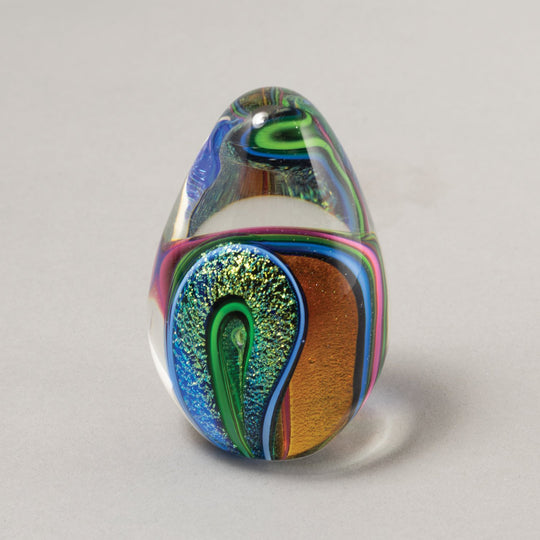 Glass Eye 2.5" Egg Paperweights