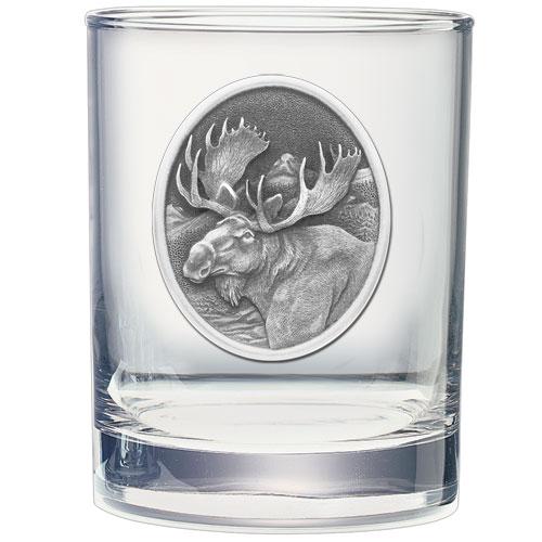 Pewter emblem on Glasses