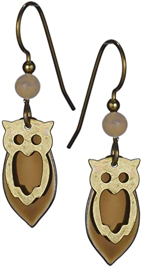 Silver Forest Earrings: Nature & Animals Collection